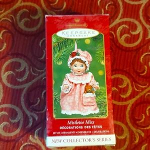 Mistletoe Miss Hallmark Keepsake Ornament